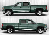 Custom Decal Sticker Vinyl Side Racing Stripes for GMC Sierra GM Decals - Brothers-Graphics