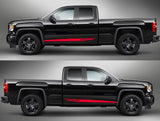 Custom Decal Sticker Vinyl Side Racing Stripes for GMC Sierra GM Decals - Brothers-Graphics