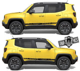Custom Decal Sticker Vinyl Side Racing Stripes for Jeep Renegade - Brothers-Graphics
