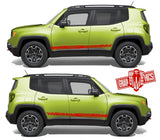 Custom Decal Sticker Vinyl Side Racing Stripes for Jeep Renegade - Brothers-Graphics