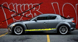 Custom Decal Sticker Vinyl Side Racing Stripes for Mazda RX-8