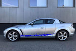 Premium Vinyl Stickers Compatible With Mazda RX-8 Tribal Design Automotive decals