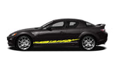 Custom Decal Sticker Vinyl Side Racing Stripes for Mazda RX-8