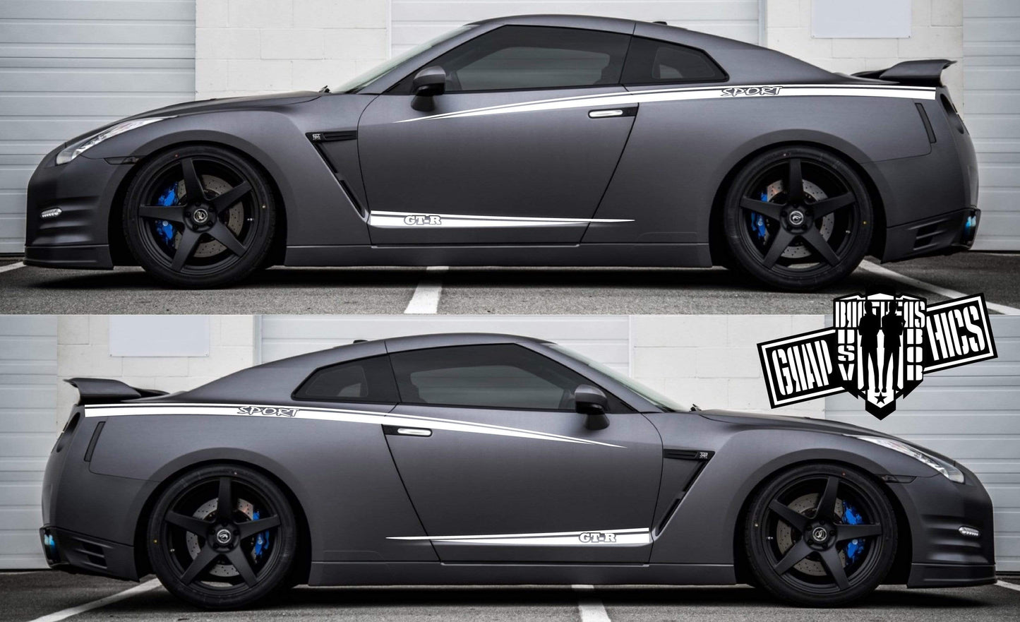 Premium Hood Stickers Compatible With Nissan GT-R GTR Sport Racing Line Exclusive car decals Car styling decals, 
Graphic car stickers,  
Decorative car decals, 
Car window stickers