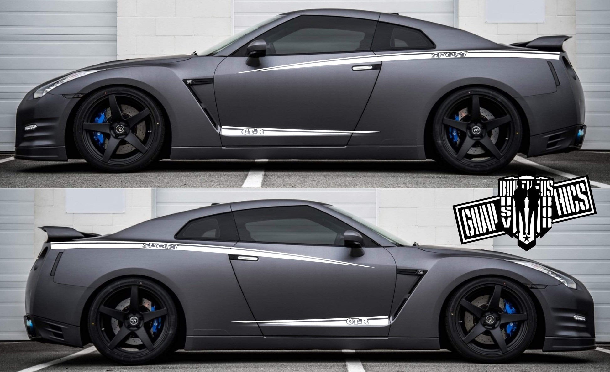 Premium Hood Stickers Compatible With Nissan GT-R GTR Sport Racing Line Exclusive car decals Car styling decals, 
Graphic car stickers,  
Decorative car decals, 
Car window stickers