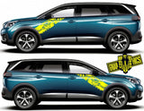 Custom Decal Sticker Vinyl Side Racing Stripes for Peugeot 5008 - Brothers-Graphics