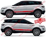 Custom Decal Sticker Vinyl Side Racing Stripes for Range Rover Evoque - Brothers-Graphics