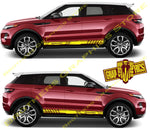 Custom Decal Sticker Vinyl Side Racing Stripes for Range Rover Evoque - Brothers-Graphics