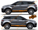 Custom Decal Sticker Vinyl Side Racing Stripes for Range Rover Evoque - Brothers-Graphics