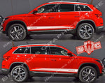 Custom Decal Sticker Vinyl Side Racing Stripes for Skoda Kodiaq - Brothers-Graphics