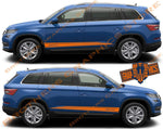 Custom Decal Sticker Vinyl Side Racing Stripes for Skoda Kodiaq - Brothers-Graphics