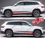 Custom Decal Sticker Vinyl Side Racing Stripes for Skoda Kodiaq - Brothers-Graphics