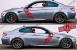 Custom Decal Vinyl Graphics Special Made for BMW M3 - Brothers-Graphics