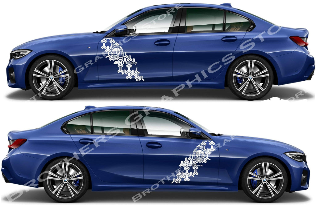 Custom Decal Vinyl Graphics bmw m3 sport stickers – Brothers Graphics