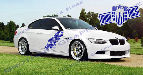 Custom Decal Vinyl Graphics Special Made for BMW M3 - Brothers-Graphics