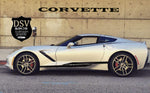 Custom Decal Vinyl Graphics Special Made for Chevrolet Corvette - Brothers-Graphics