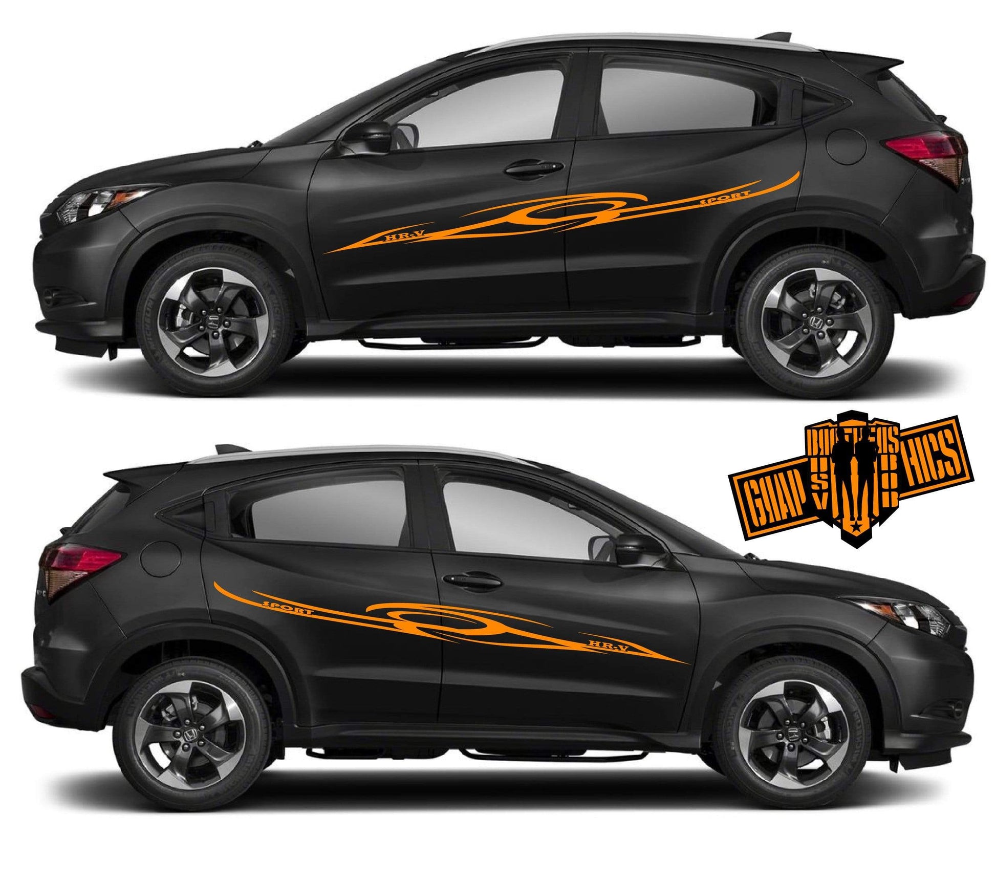 Custom Decal Vinyl Graphics Special Made for Honda HR-V - Brothers-Graphics