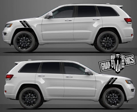 Custom Decal Vinyl Graphics Special Made for Jeep Grand Cherokee - Brothers-Graphics
