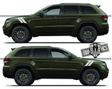 Custom Decal Vinyl Graphics Special Made for Jeep Grand Cherokee - Brothers-Graphics