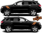 Custom Decal Vinyl Graphics Special Made for Jeep Grand Cherokee - Brothers-Graphics