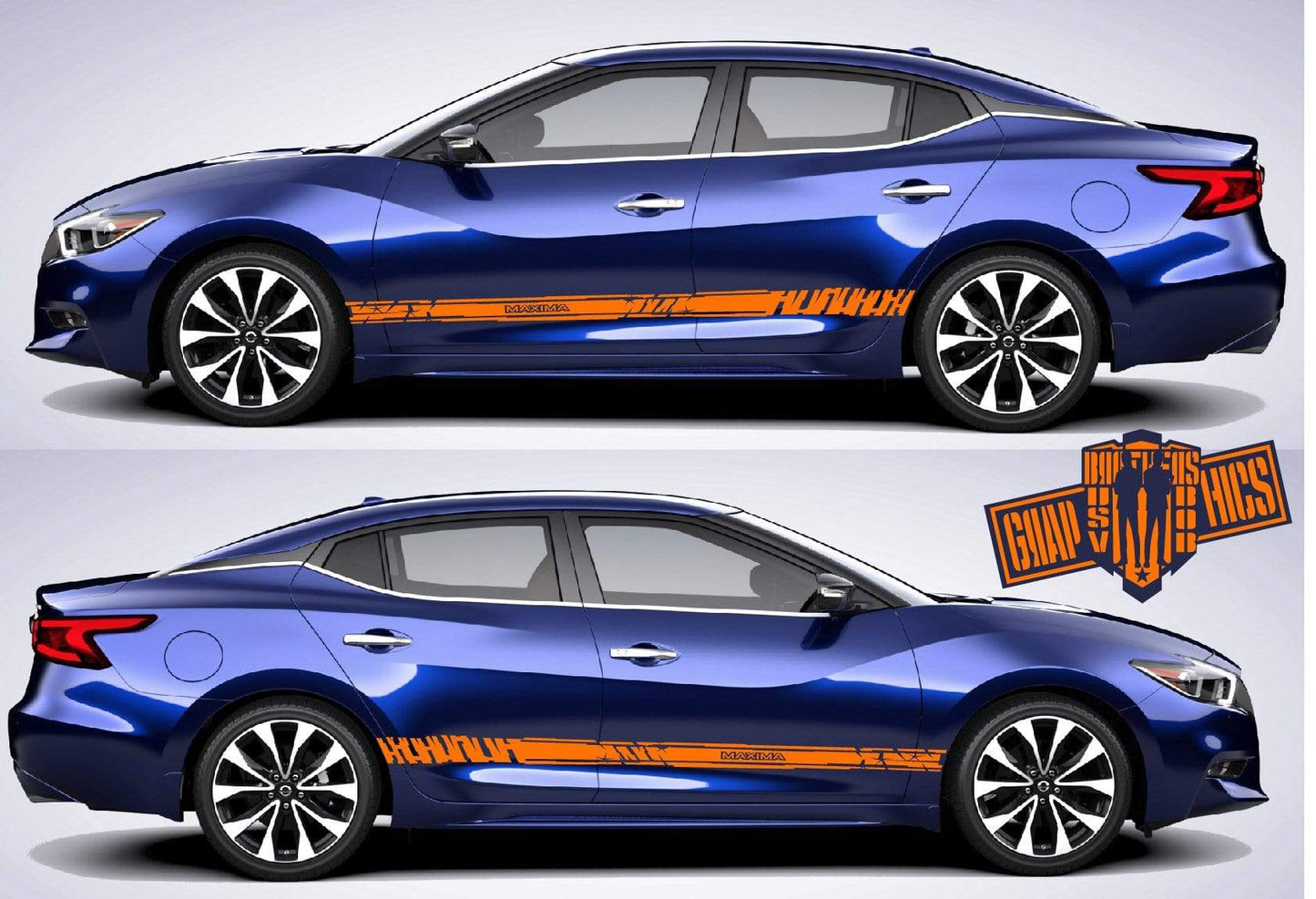 Premium Quality Sticker Compatible With Nissan Maxima Best Unique Design