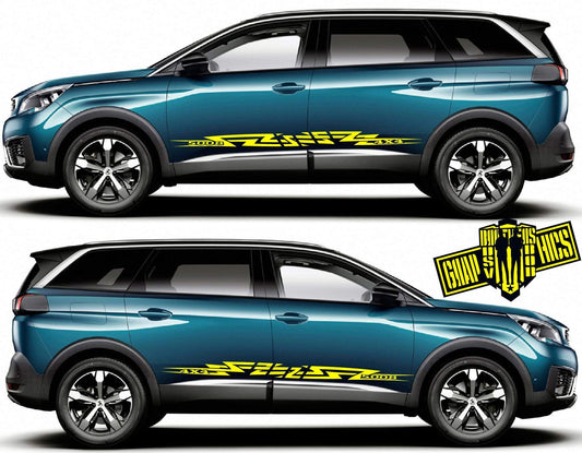 Custom Decal Vinyl Graphics Special Made for Peugeot 5008 - Brothers-Graphics