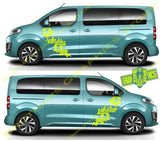 Custom Decal Vinyl Graphics Special Made for Peugeot Traveller - Brothers-Graphics