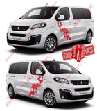 Custom Decal Vinyl Graphics Special Made for Peugeot Traveller - Brothers-Graphics