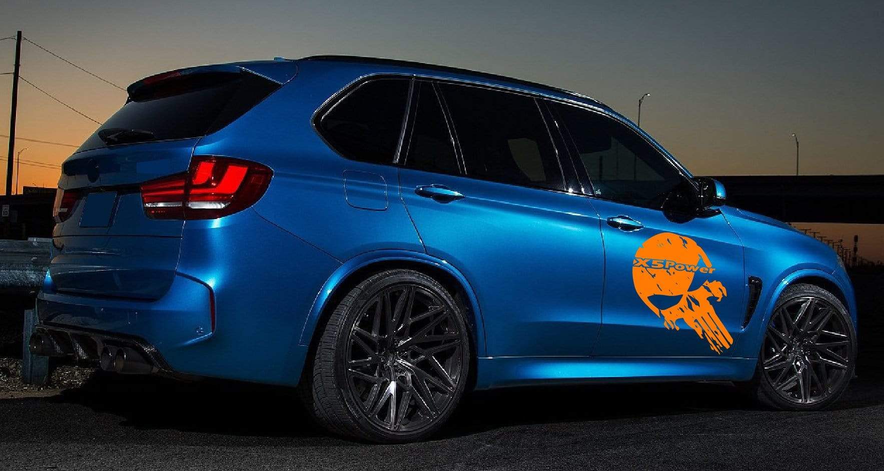 Custom Decal Vinyl Graphics Sticker decals for BMW X5 - Brothers-Graphics