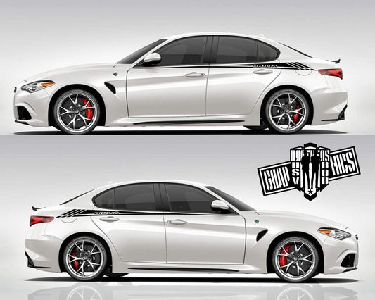 Custom  Decals for Alfa Romeo Giulia - Brothers-Graphics
