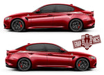 Custom  Decals for Alfa Romeo Giulia - Brothers-Graphics