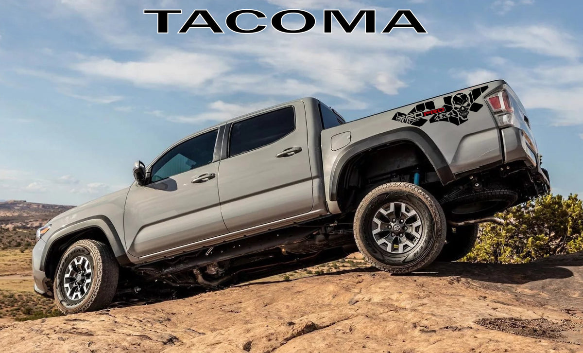 Toyota Tacoma TRD 4x4 Sport Graphics Kit - Fits 2016 2017 2018 2019 2020 2021 2022 2023