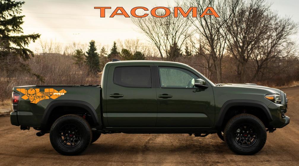 Autocollants personnalisés pour Toyota Tacoma TRD Stickers