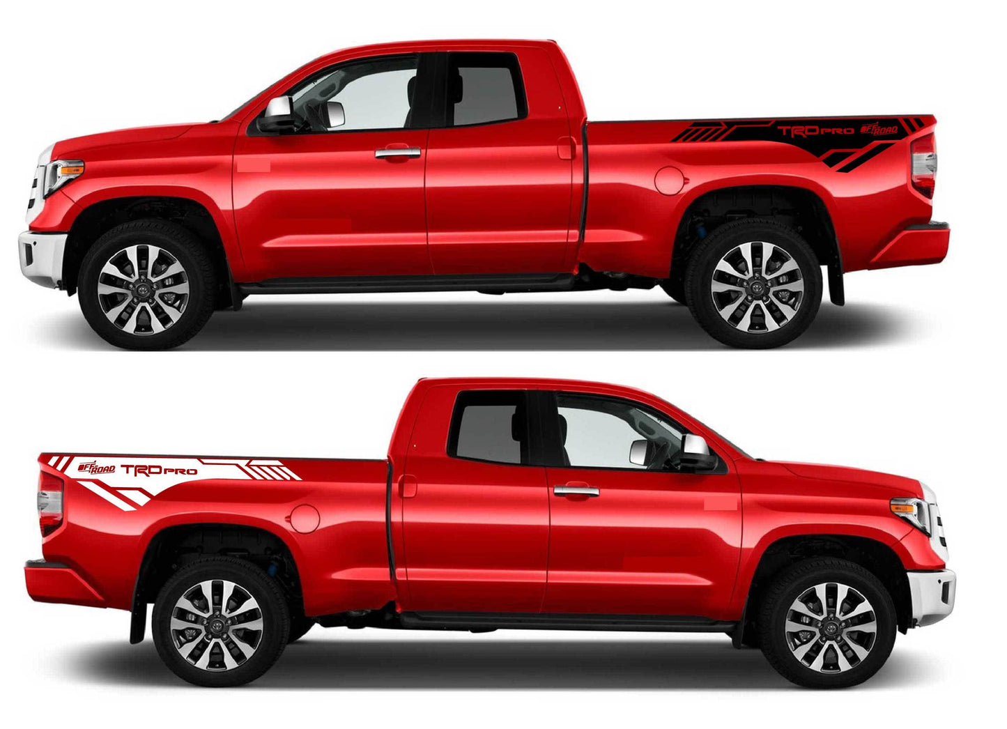 Vinyl Graphics Custom Decals For Toyota Tundra TRD Stickers
