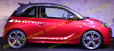 Custom Decals Pair stickers For Opel Adam - Brothers-Graphics