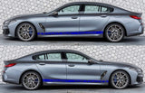 Custom Door Decal Vinyl Racing Stripe Stickers For BMW M8 - Brothers-Graphics