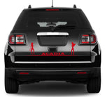Custom Graphic Tailgate Decal Kit Sticker For GMC Acadia - Brothers-Graphics