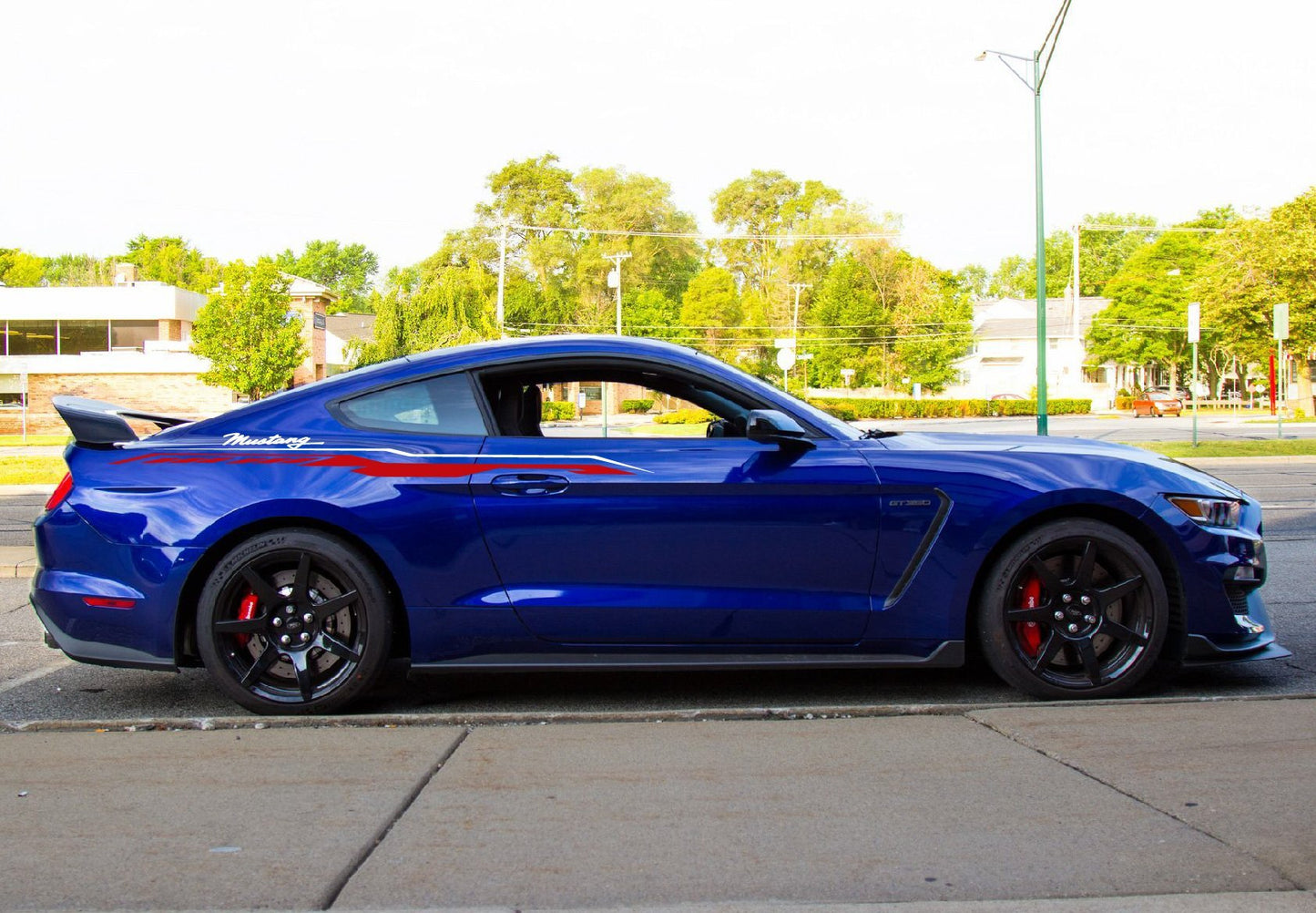 Custom Graphics For Ford MUSTANG | Mustang vinyl racing stripes