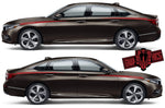 Custom Graphics Side Door Stripe Stickers For Honda Accord decals - Brothers-Graphics