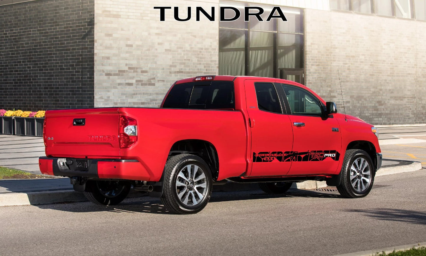 Custom Graphics Vinyl Decals For Toyota Tundra