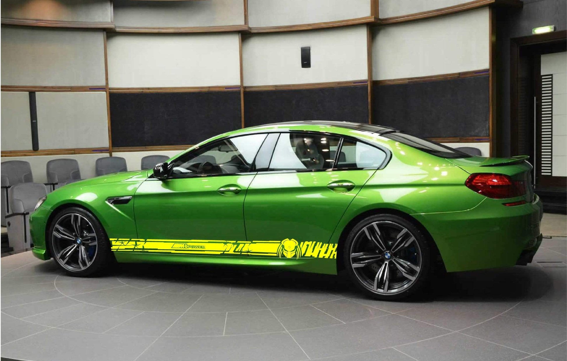 Custom Racing Decal Sticker FOR BMW M6 - Brothers-Graphics