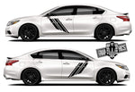 Custom Racing Decal Sticker Side Door Stripe Stickers For Nissan Altima - Brothers-Graphics