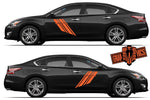 Custom Racing Decal Sticker Side Door Stripe Stickers For Nissan Altima - Brothers-Graphics