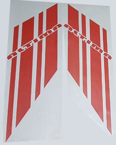 Custom Racing Decal Sticker Side Door Stripe Stickers For Nissan Altima