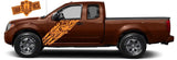 Custom Racing Decal Sticker Side Door Stripe Stickers kit for Nissan Frontier 2005-2020 - Brothers-Graphics