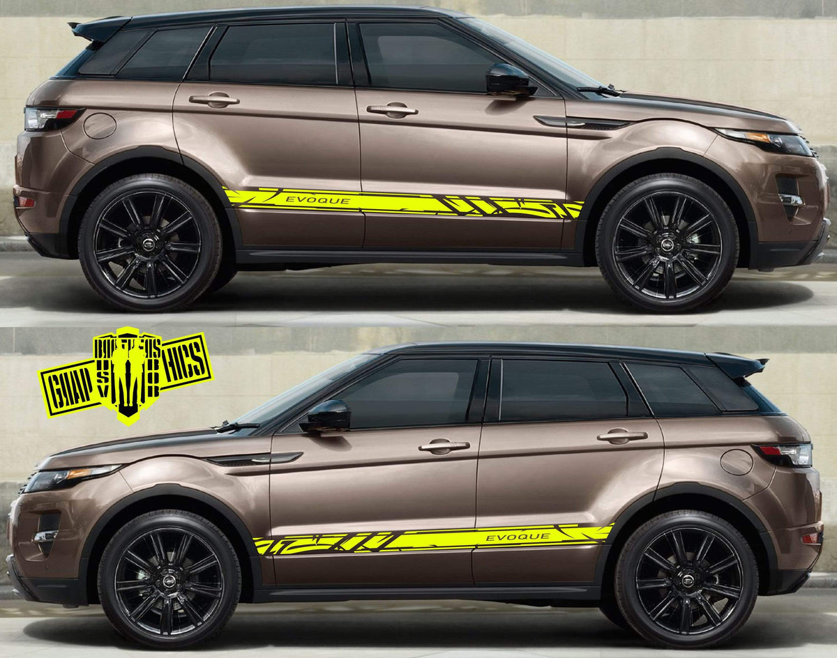 Racing Stripes Stickers kit for Range Rover Evoque – Brothers Graphics