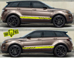 Custom Racing Decal Sticker Side Door Stripe Stickers kit for Range Rover Evoque - Brothers-Graphics