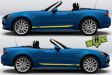 Custom Racing Decal Sticker Stripe Stickers for Fiat Spider 124 - Brothers-Graphics