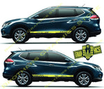 Custom Racing Decal Sticker Stripe Stickers for Nissan X-Trail - Brothers-Graphics