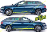 Custom Racing Decal Stickers For Skoda Superb - Brothers-Graphics